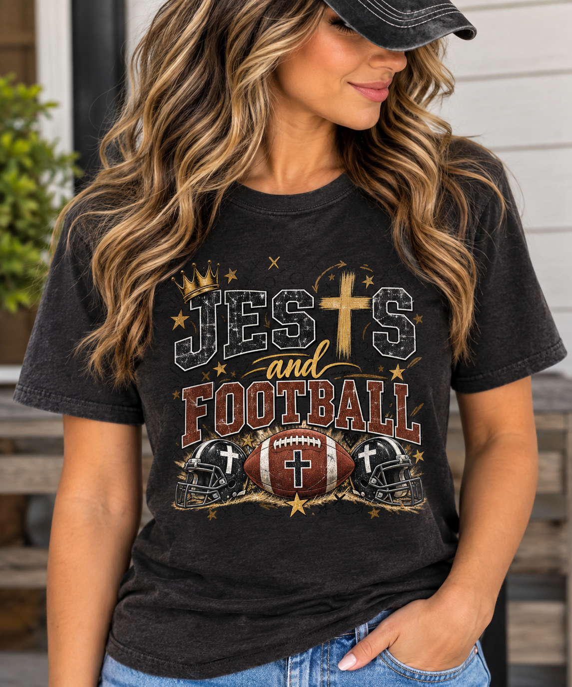 Jesus & Football T-Shirt
