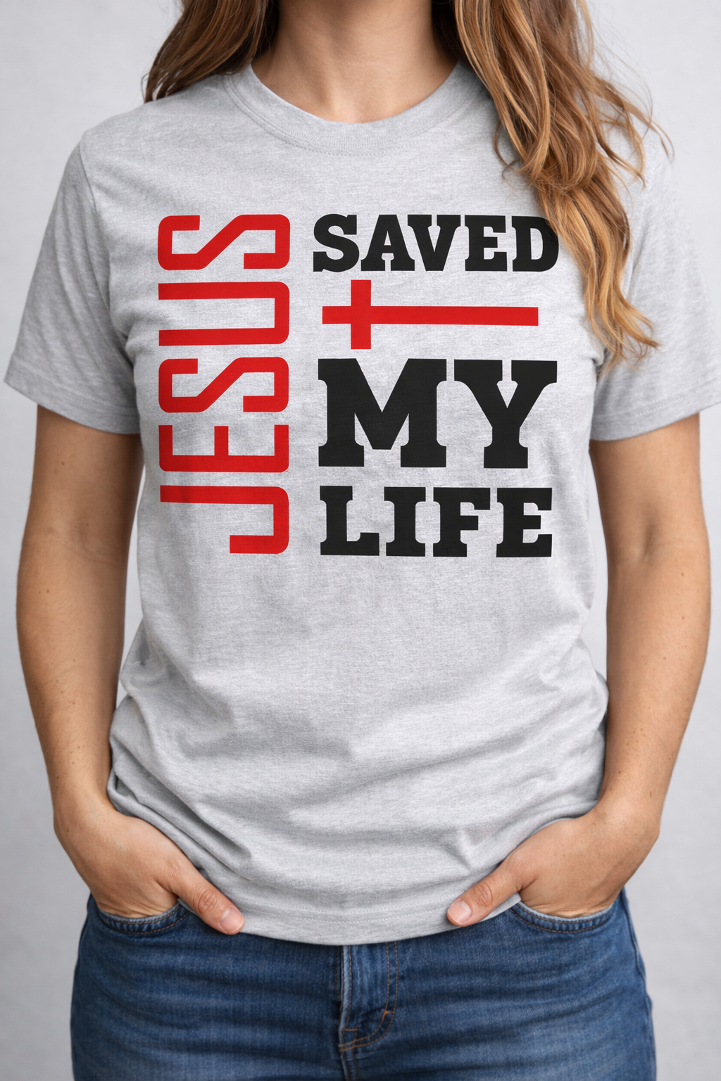 JESUS SAVED MY LIFE TSHIRT