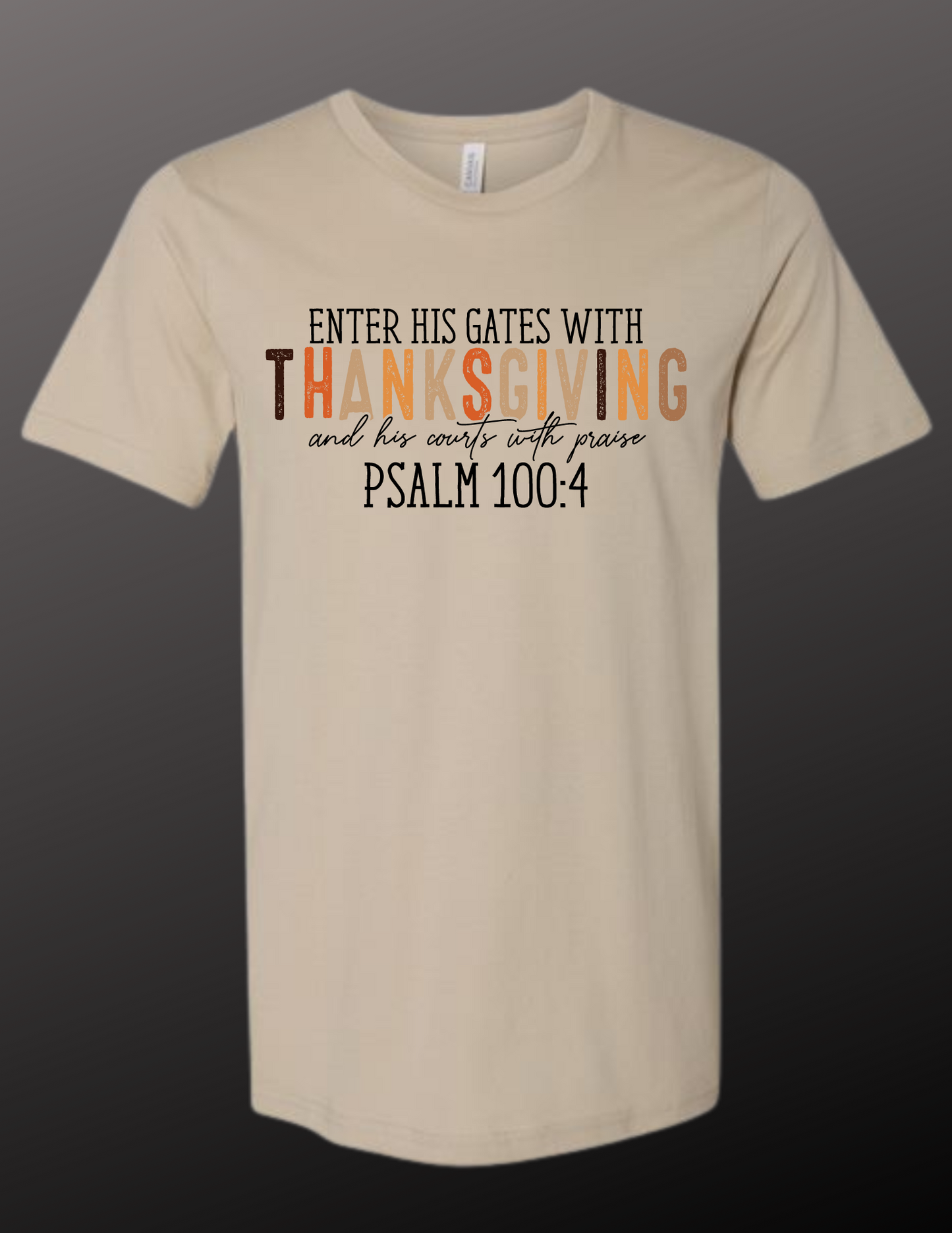 ENTER HIS GATES WITH THANKSGIVING (FALL)