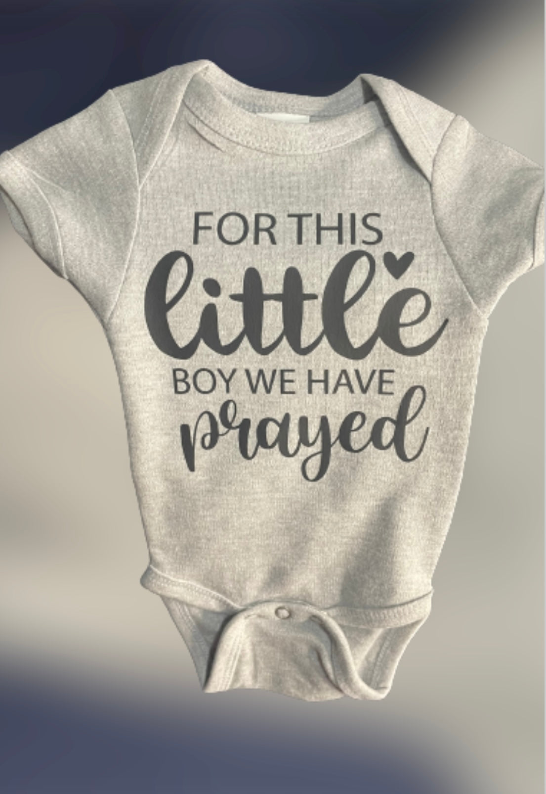 FOR THIS LITTLE BOY WE HAVE PRAYERES