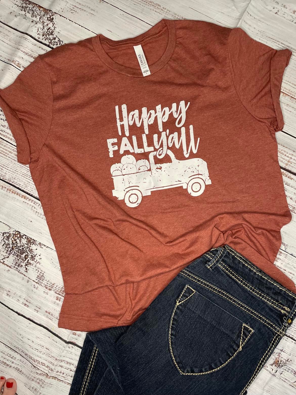 HAPPY FALL YALL TEE