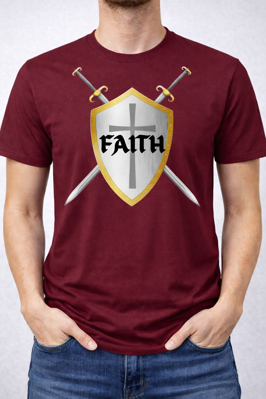 Shield of Faith  T-shirt (Workman Ministry)