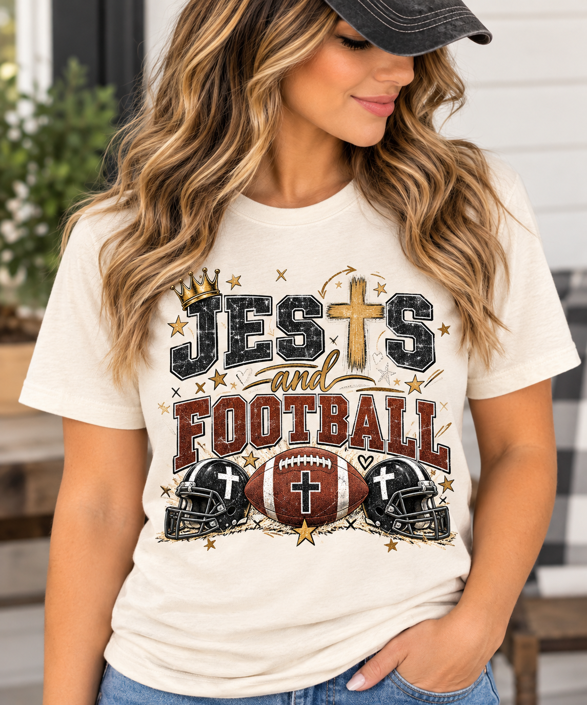 Jesus & Football T-Shirt