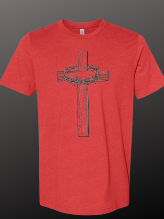 Cross and Crown of Thorne T-Shirt