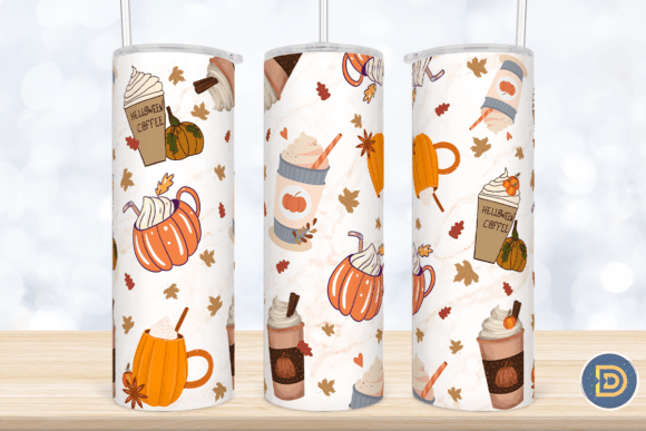 FALL COFFEE PUMPKIN TUMBLER