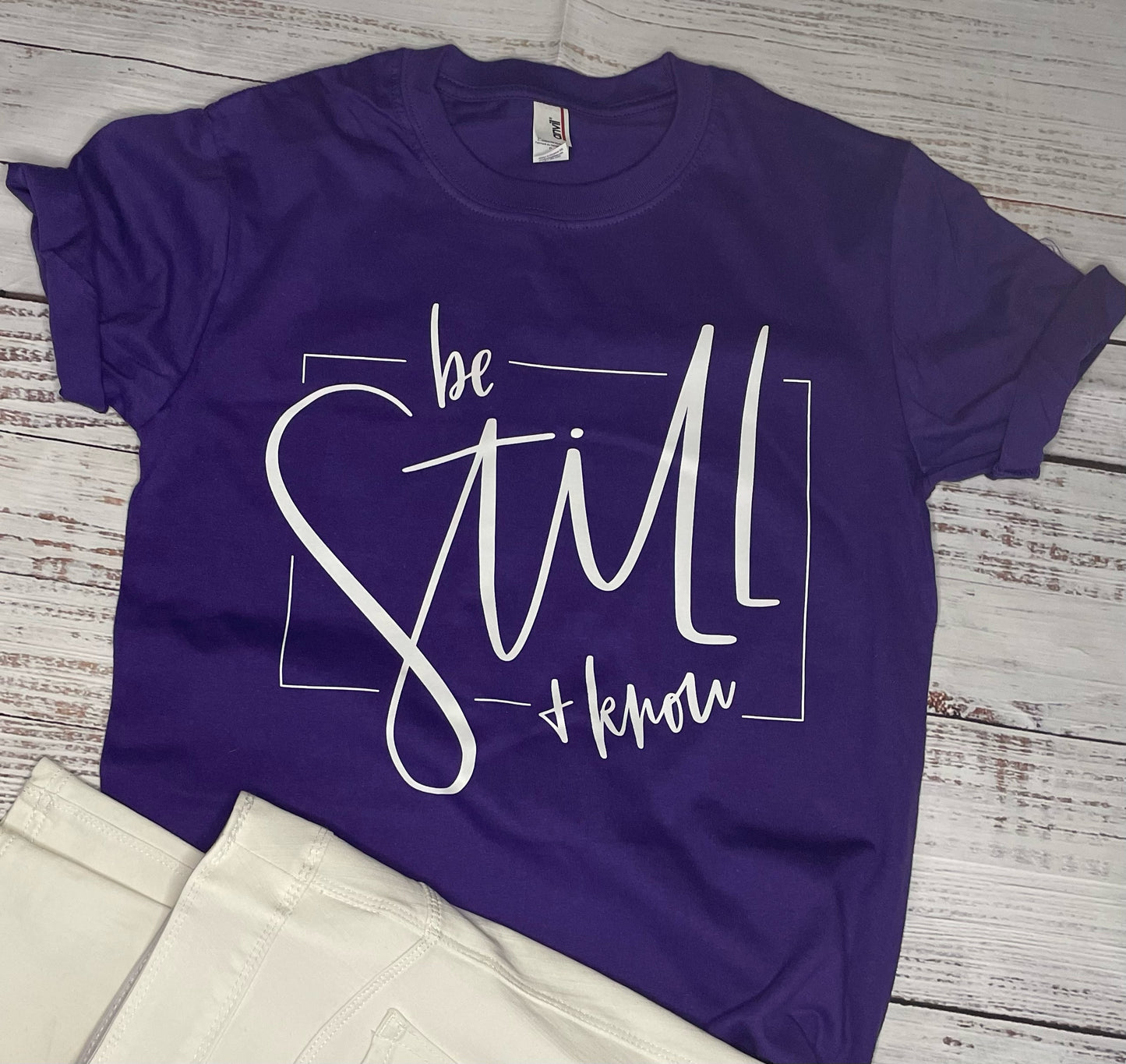 Be Still and Know Tee